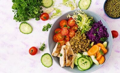 Características nutricionais da osteocondrose cervical